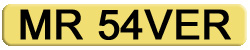 private number plates mr54ver - mr saver